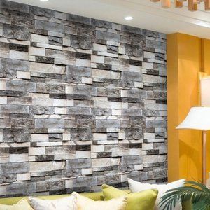 Brick Pattern Wall Paper